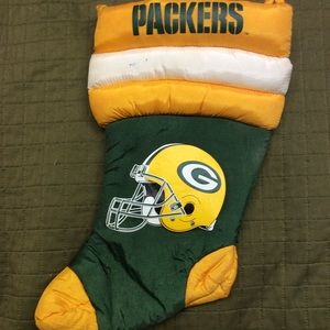 Vintage NFL Packers Christmas Stocking